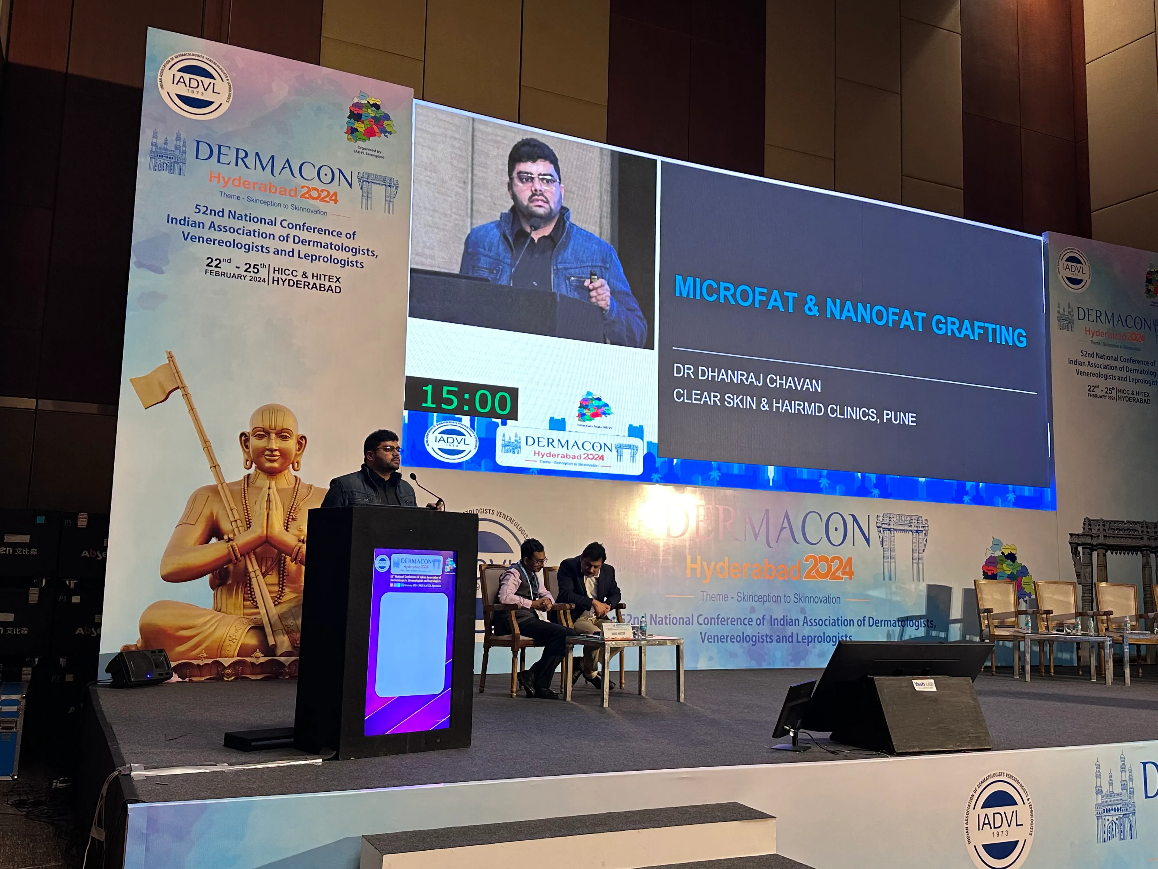 Dermacon Hyderabad 2024 - Microfat & Nanofat slide