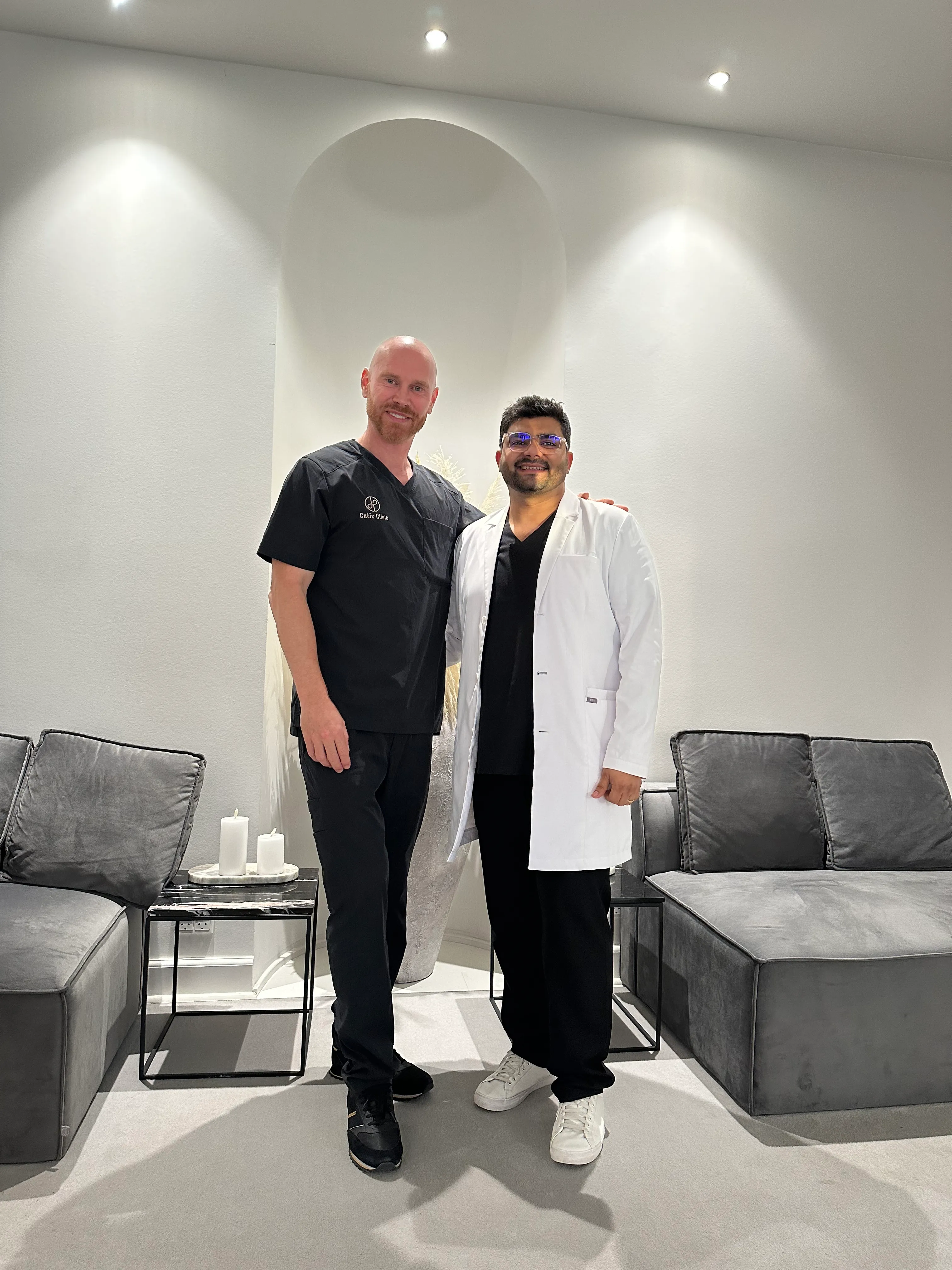 Dr Dhanraj Chavan with Dr Emil Henningsen