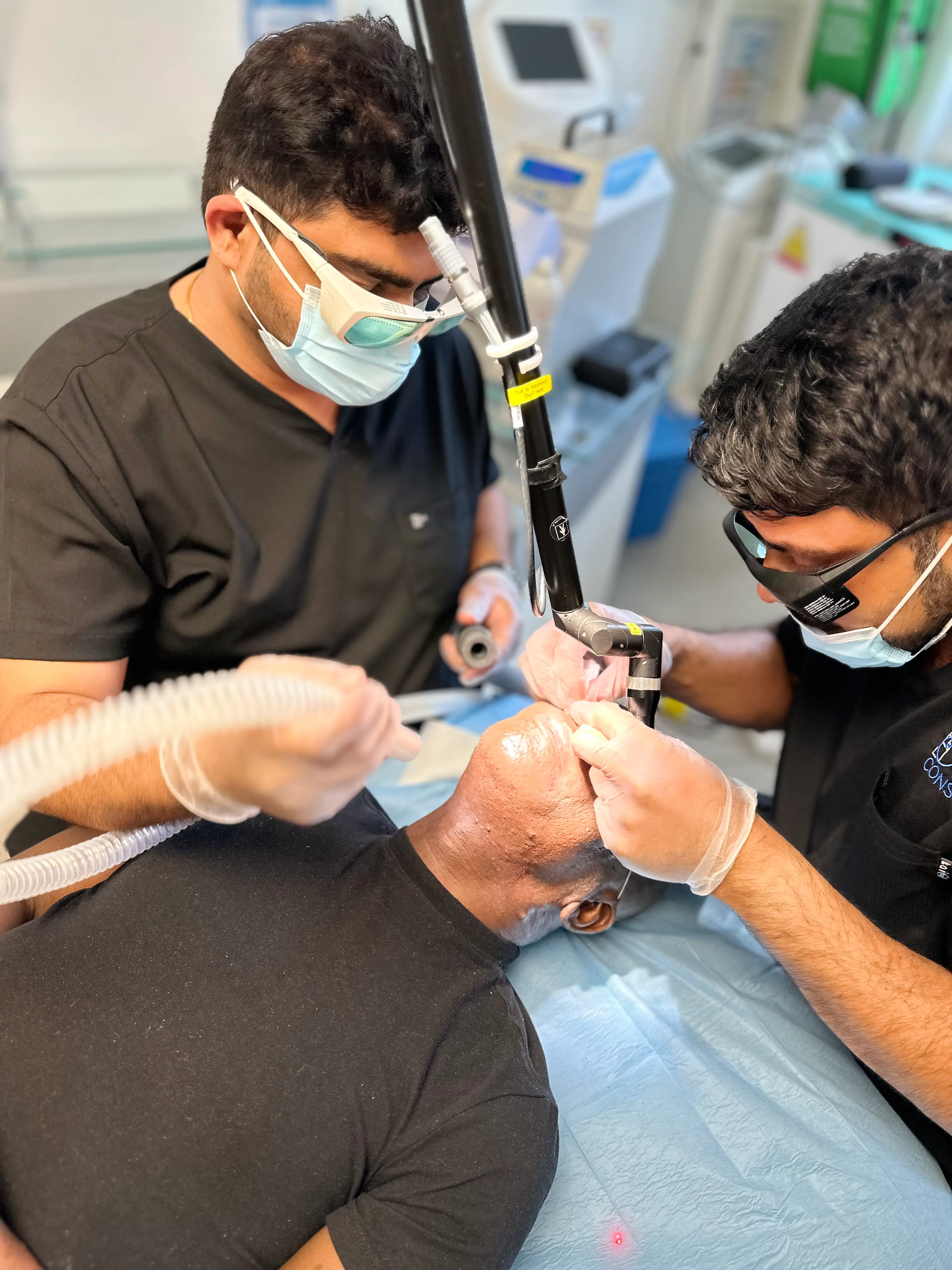 Dr Dhanraj Chavan with Dr Asif Hussain